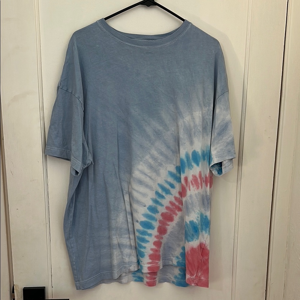 Blue Tie-Dye T-Shirt